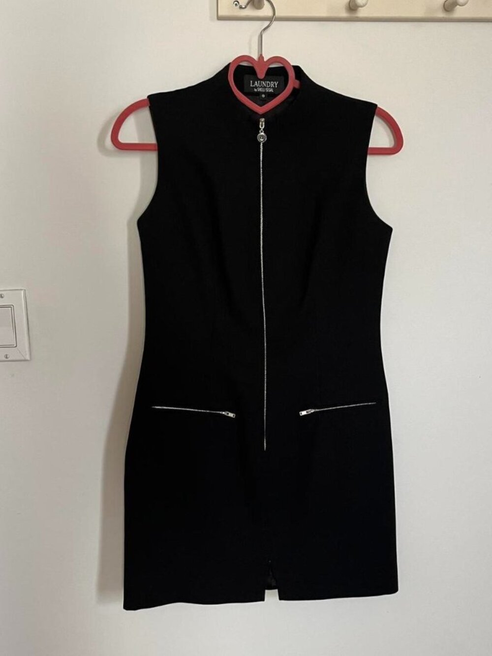Laundry by Shelli Segal Black Mini Dress